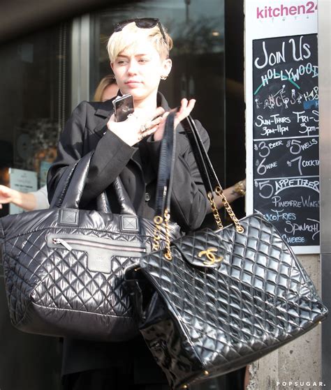 miley cyrus mini chanel bag|miley cyrus handbags.